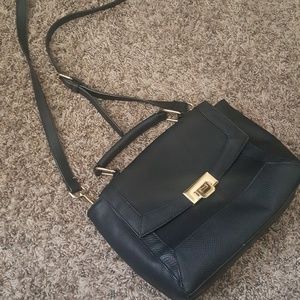 Black crossbody purse